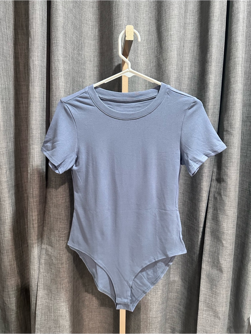 ❤️❤️Classic Short-Sleeve Bodysuit in Light Blue. NEVER WORN